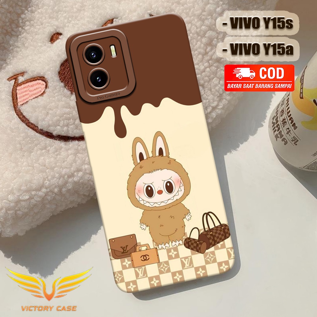 New Kartun Case - Softcase Vivo Y15s / Y15a Terbaru - Case Hp Vivo Y15s / Y15a - Casing Vivo Y15s / 