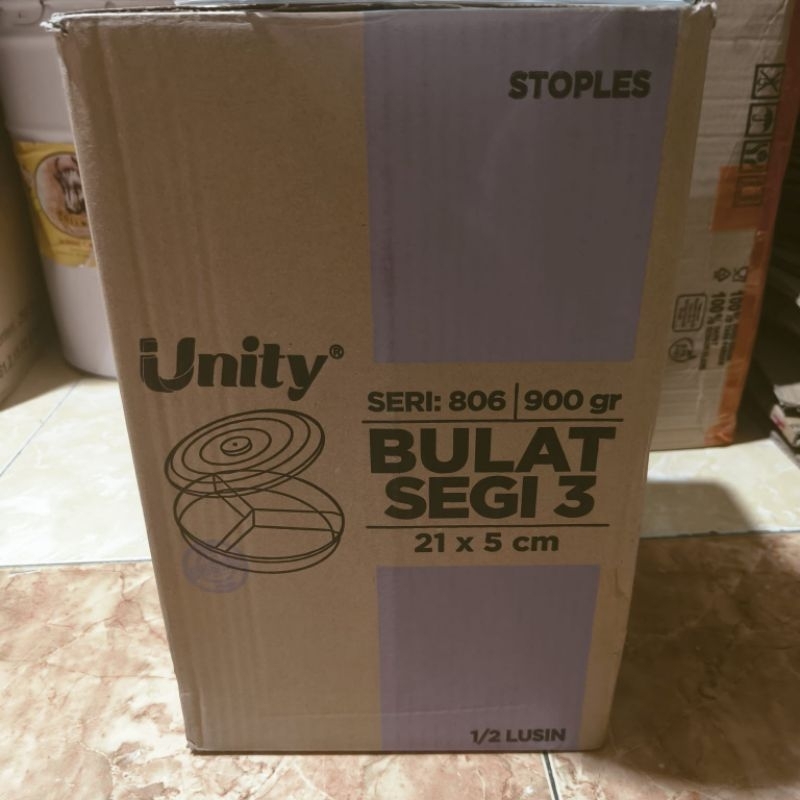 Toples sekat 3 bulat dus