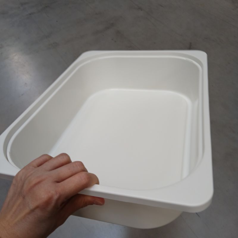 IKEA TROFAST Box wadah plastik penyimpanan buku mainan anak 42x30x10cm
