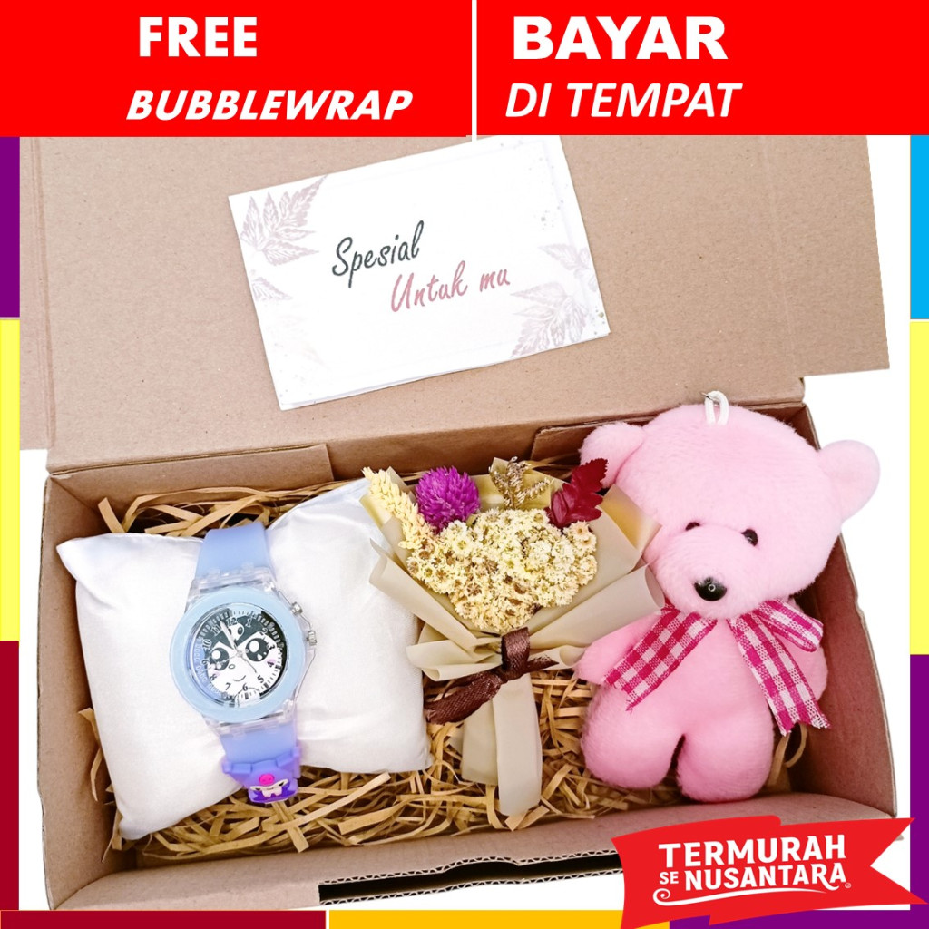gift box anak perempuan hampers ulang tahun Ultah anak cewek birthday gift hadiah untuk adik perempu