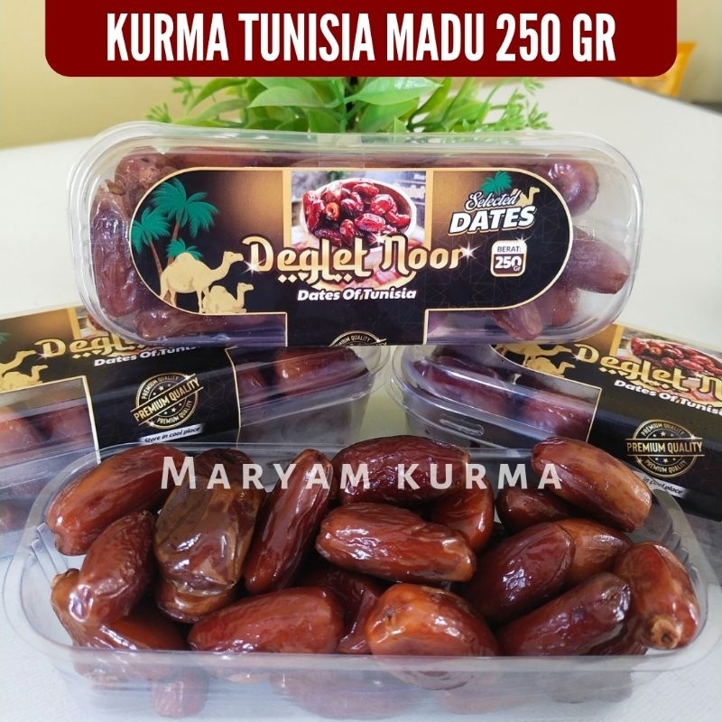 

KURMA TUNISIA MADU 250 GR DEGLET NOOR MEDAN