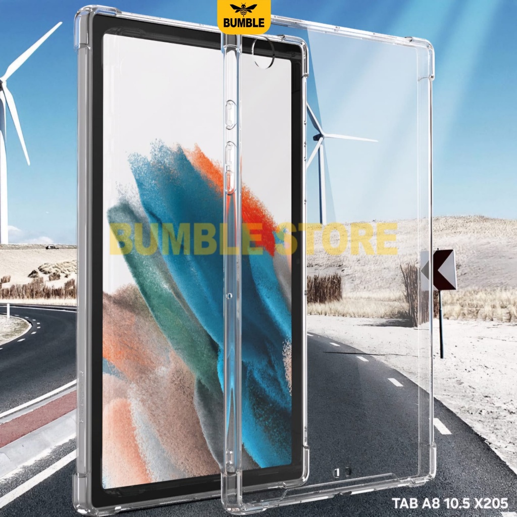 Case Samsung Tab A7 Lite T225 Samsung Tab A 8 10.5 X205 X200  -  Softcase Bening Tab Anticrack Case 