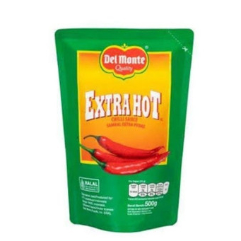 

DEL MONTE EXTRA HOT POUCH 500 GR - CHILI SAUCE
