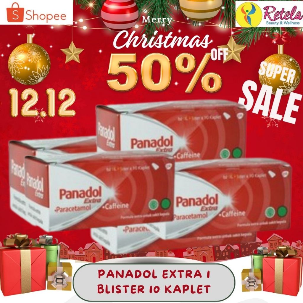 

PANADOL EXTRA 1 BLISTER 10 KAPLET