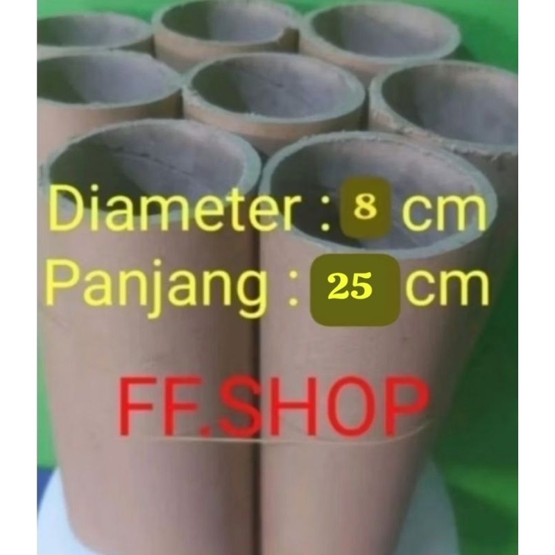 Selongsong/Bobin/paper core/Cones 8 x 20 & 25 cm