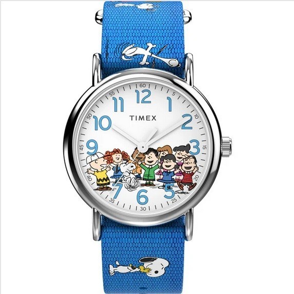 100% original  Jam Tangan TIMEX TW2W19400 Weekender X Peanuts