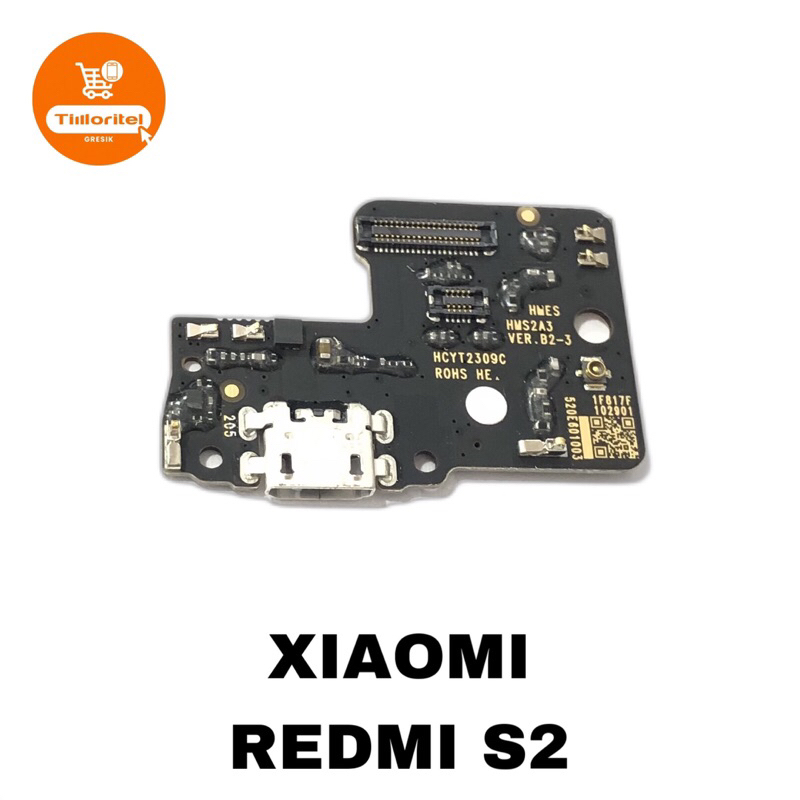 BOARD CONNECTOR CHARGER XIAOMI S2 / PCB KONEKTOR CAS REDMI S2