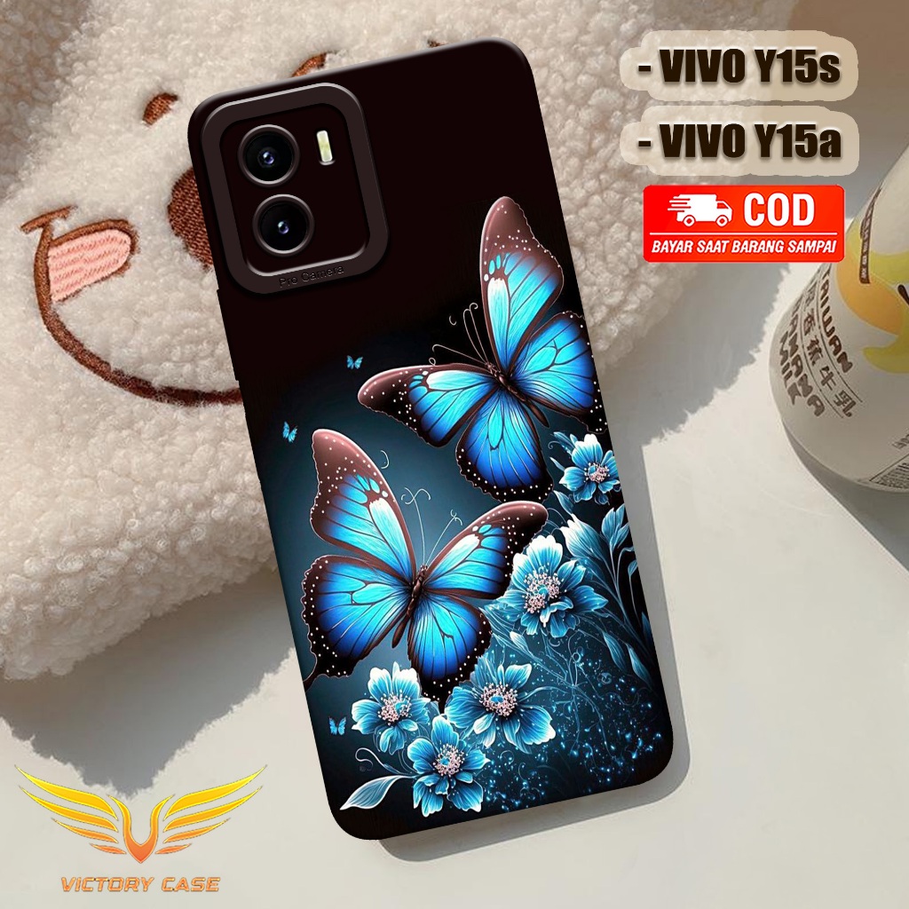 New Kupu Case - Softcase Vivo Y15s / Y15a Terbaru - Case Hp Vivo Y15s / Y15a - Casing Vivo Y15s / Y1