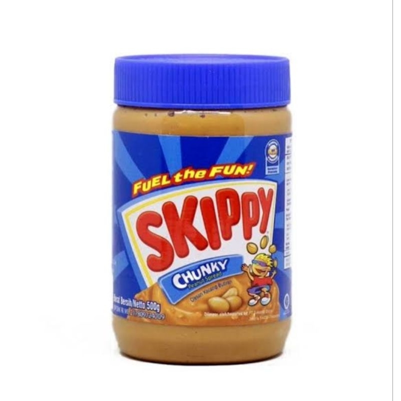 

Skippy Chunky Peanut Butter Selai 500 gram