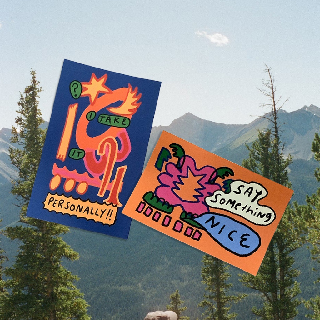 

Behaviorrr Stickers | Not a mess Sticker Glossy