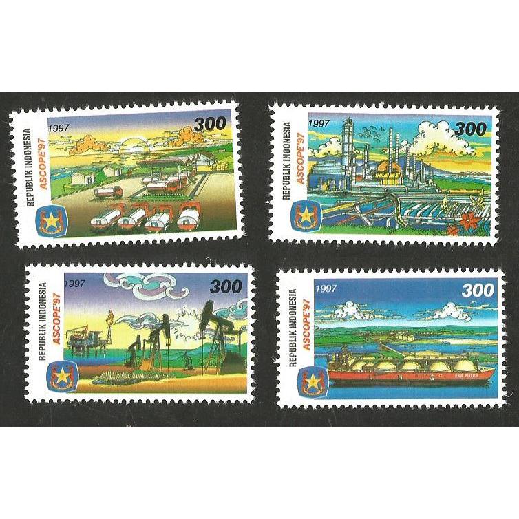 

A 11311 SET LENGKAP PRANGKO PERANGKO INDONESIA TEMA ASCOPE TAHUN 1997 KONDISI MNH MINT NEVER HINGED