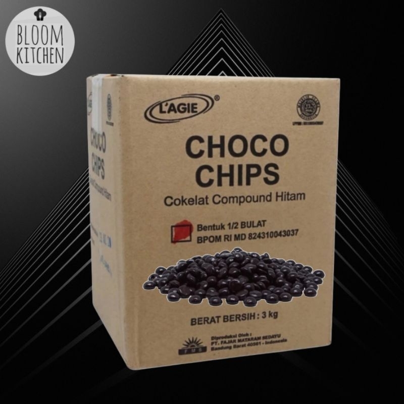 

LAGIE CHOCOCHIP Setengah Bulat / CHOCO HIPS 1/2 Bulat / CHOCO CHIP COKLAT 100gr 250gr 500gr