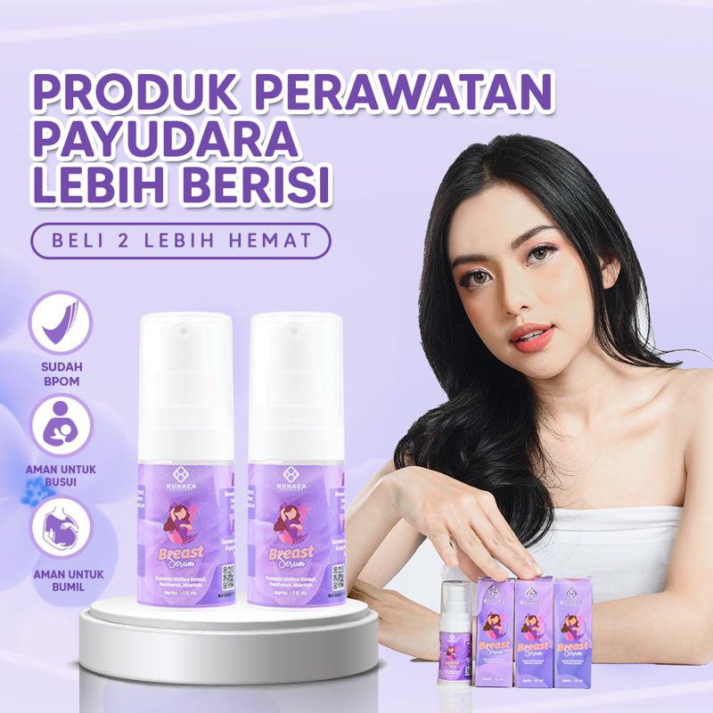 NUNACA BREAST SERUM BEST SELLER | BREAST SERUM PALING AMPUH