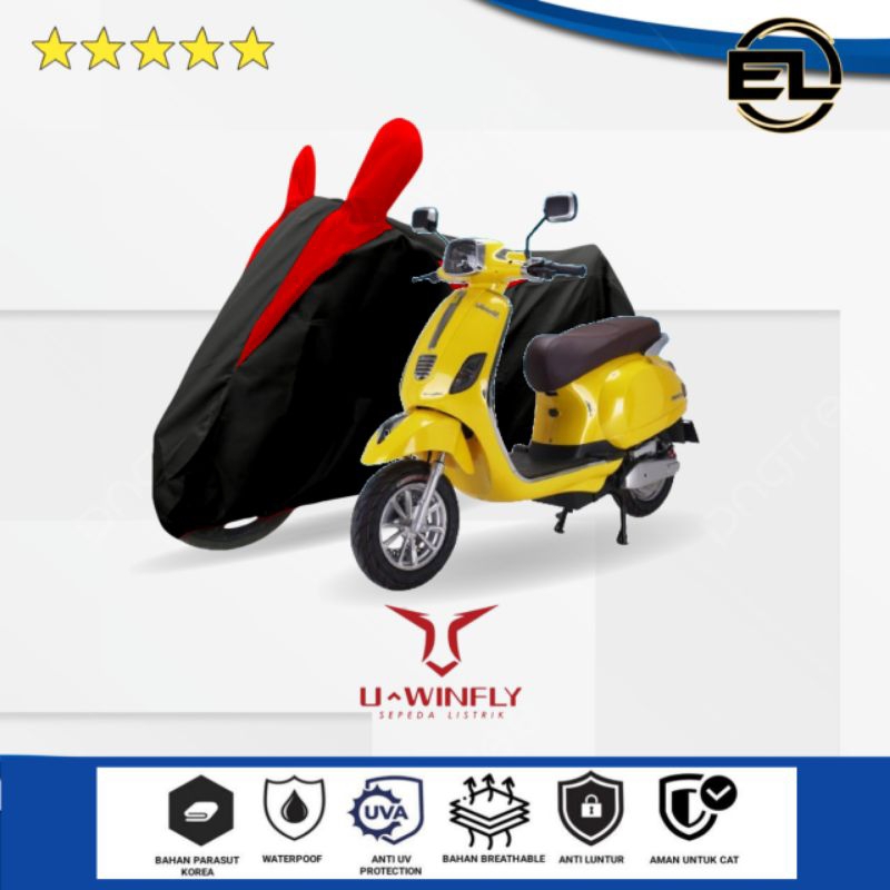 cover motor listrik U-WINFLY sarung motor listrik bahan waterproof