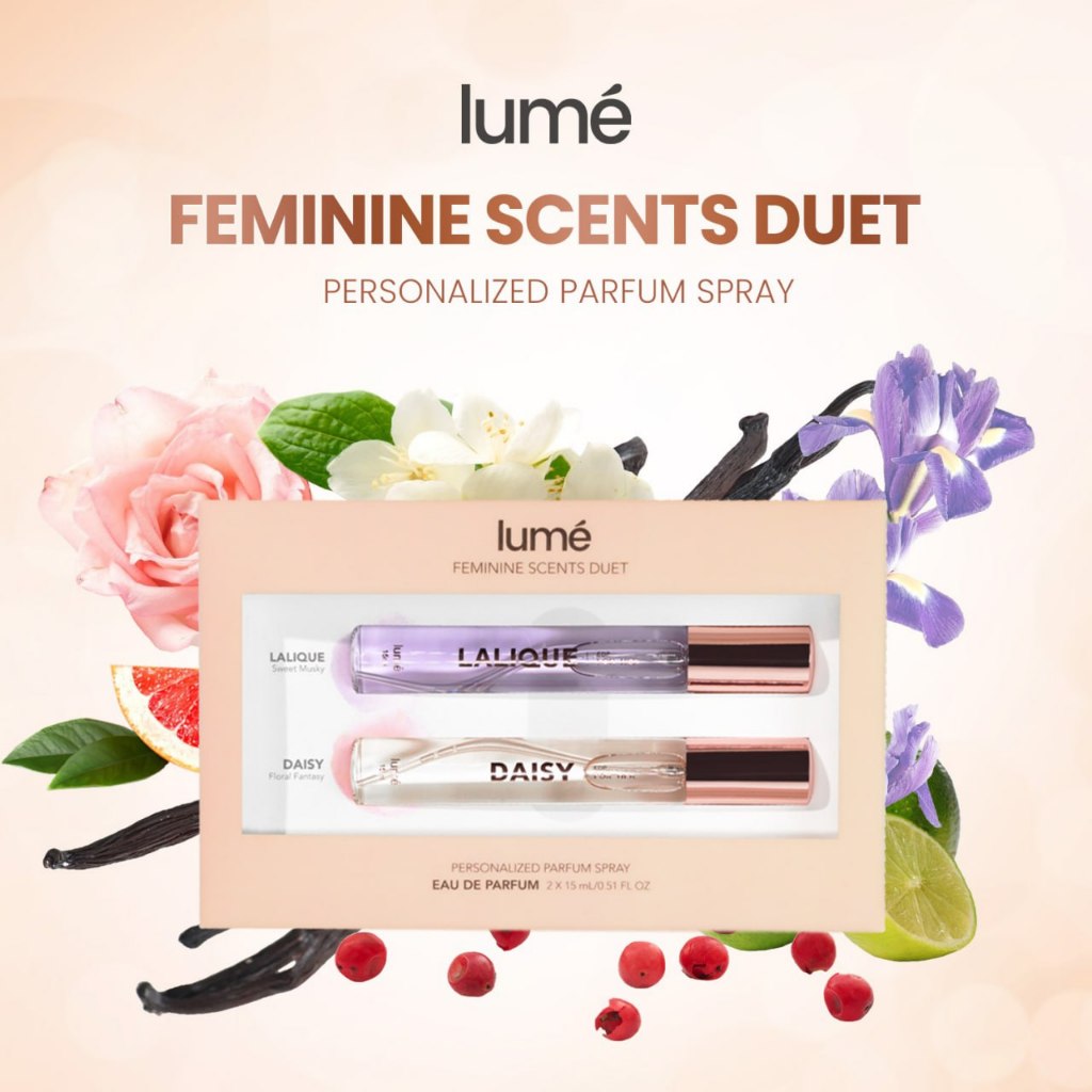 Lume Parfum Feminine Scents Duet Set Parfume 15ml Eau De Parfum Lumecolors