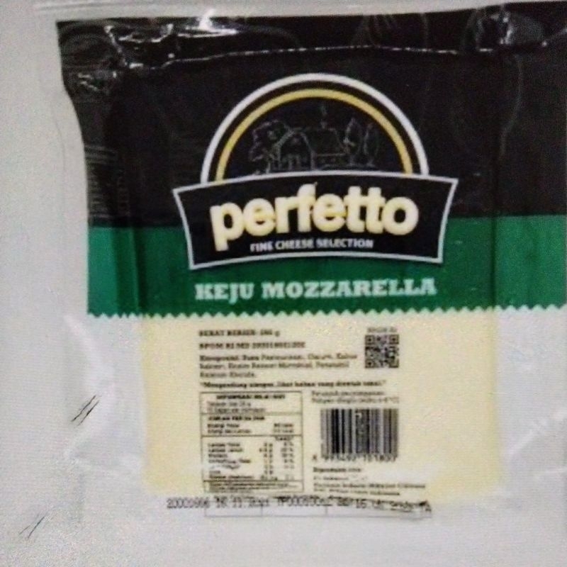 

PERFETTO KEJU MOZZARELLA 250 GR | ORIGINAL