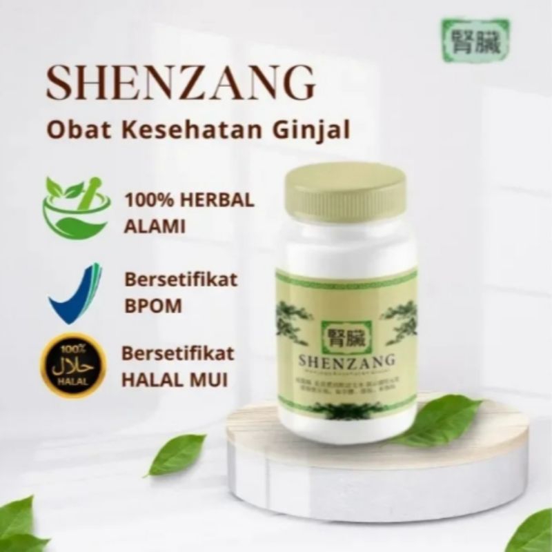 TOP PRODUK  Shenzang 60 Kapsul Obat Ginjal Paling Ampuh Original