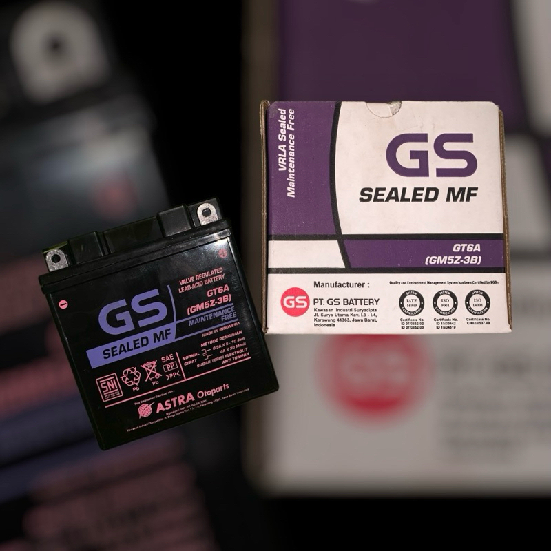 AKI MOTOR GS ASTRA Sealed MF GT6A (GMSZ-3B)