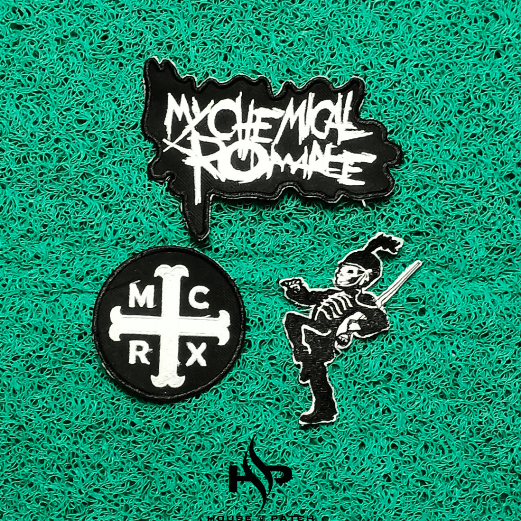 PATCH BORDIR EMBLEM BORDIR PATCH MUSIK BAND My Chemical Romance
