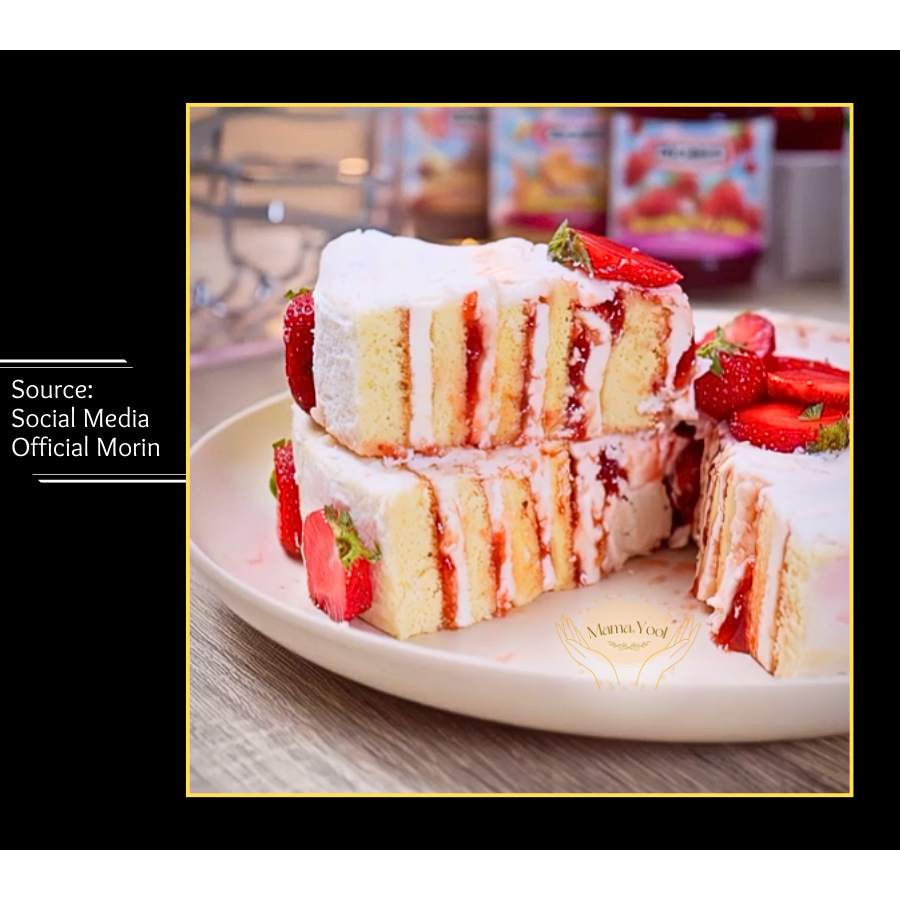 

GFD MAMA.YOOL - Morin Strawberry Jam 330 gram FREE PACKING/Selai Buah Asli Topping Roti Rasa