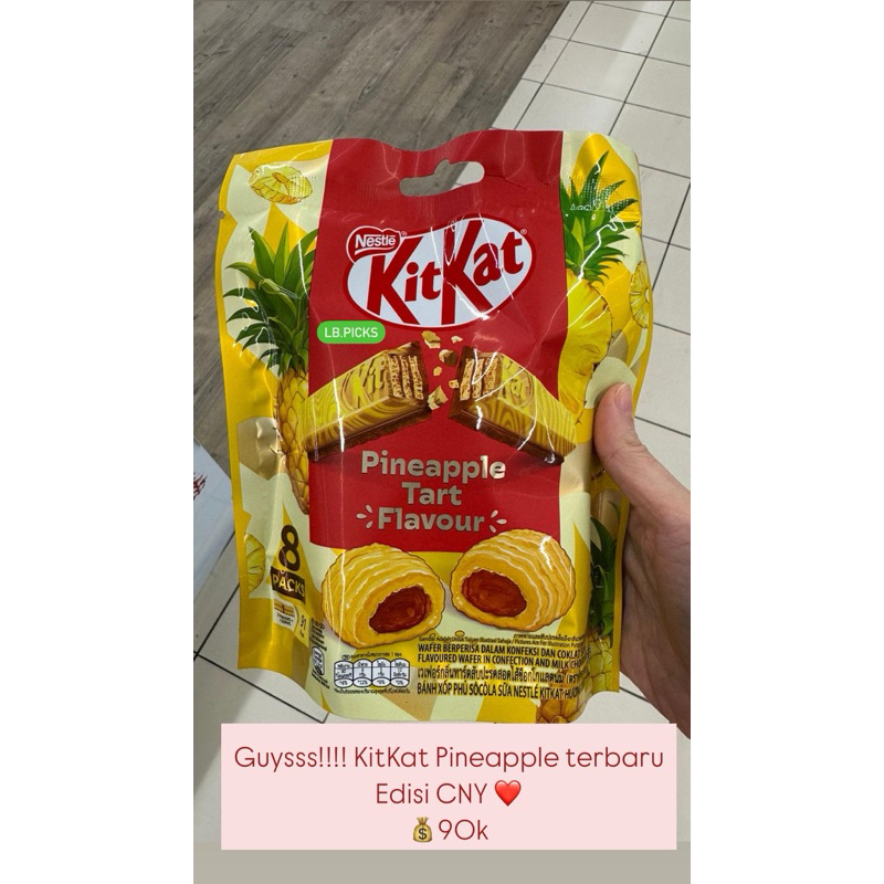 

Kitkat Pineapple Tart Flavour