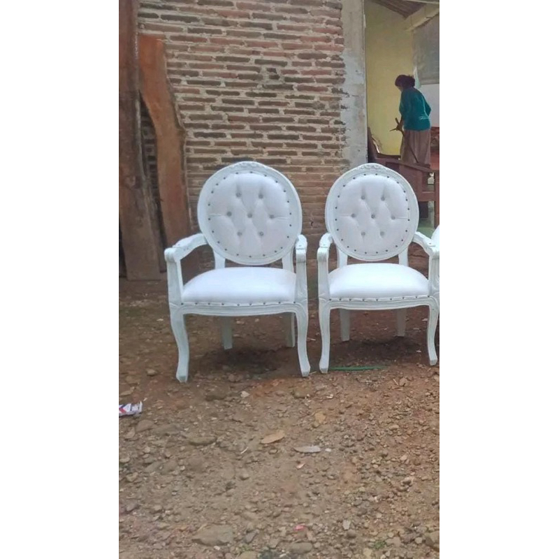 Kursi  Pelaminan Cameo Kursi Pendamping Cameo Kursi Makan Cameo