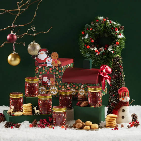 

READY BEKASI 15 FEB 2025 - SATOO DELI SHANGRILA SHANGRI LA JAKARTA HAMPERS VIXEN RUDOLF DASHER DONNER OLEH OLEH PARCEL HAMPER NATAL CHRISTMAS GIFT PACKAGE FESTIVE SEASON EID MUBARAK LEBARAN IDUL FITRI RAMADAN CNY IMLEK CHINESE NEW YEAR COOKIES