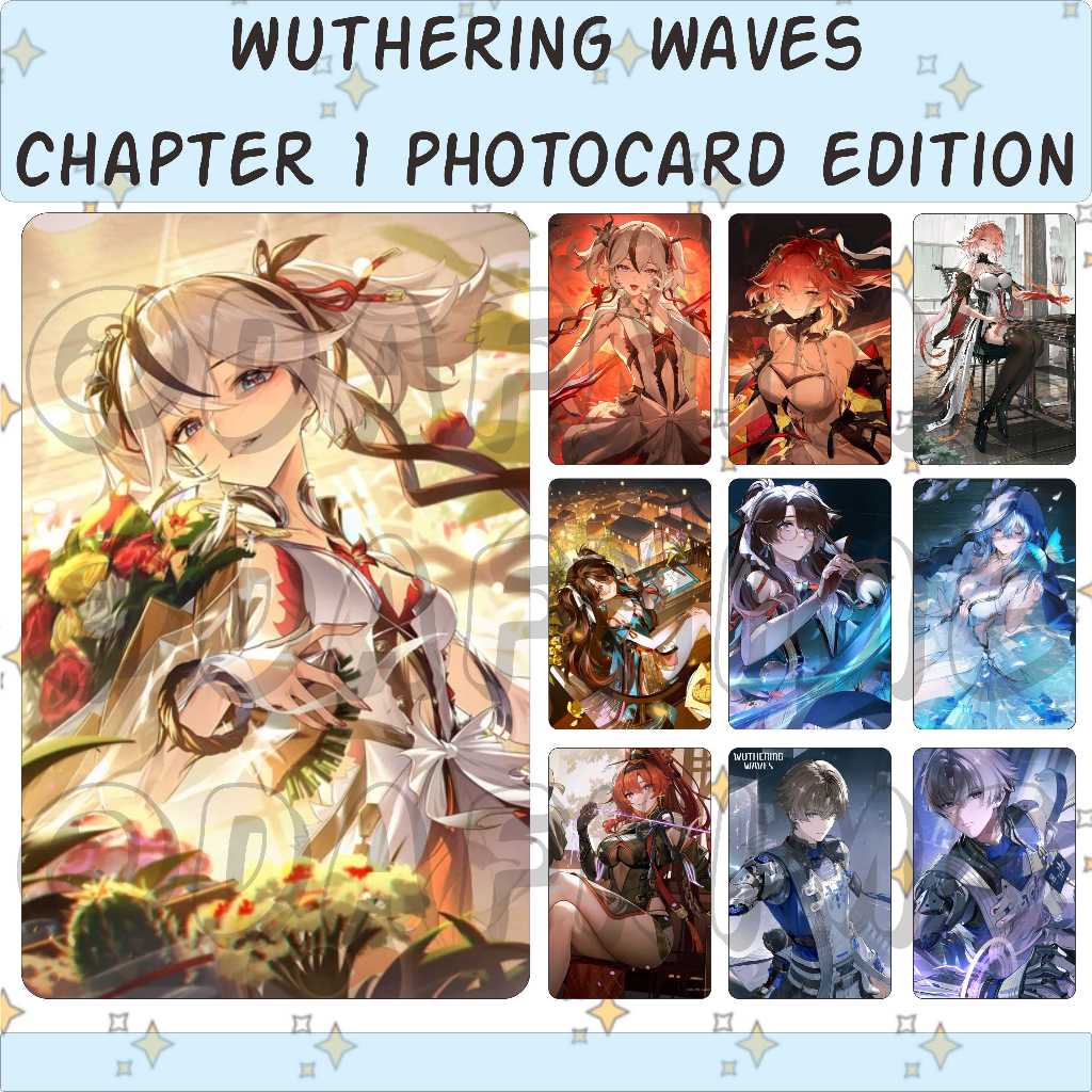 WUTHERING WAVES CHAPTER 1 PHOTOCARD ANIME