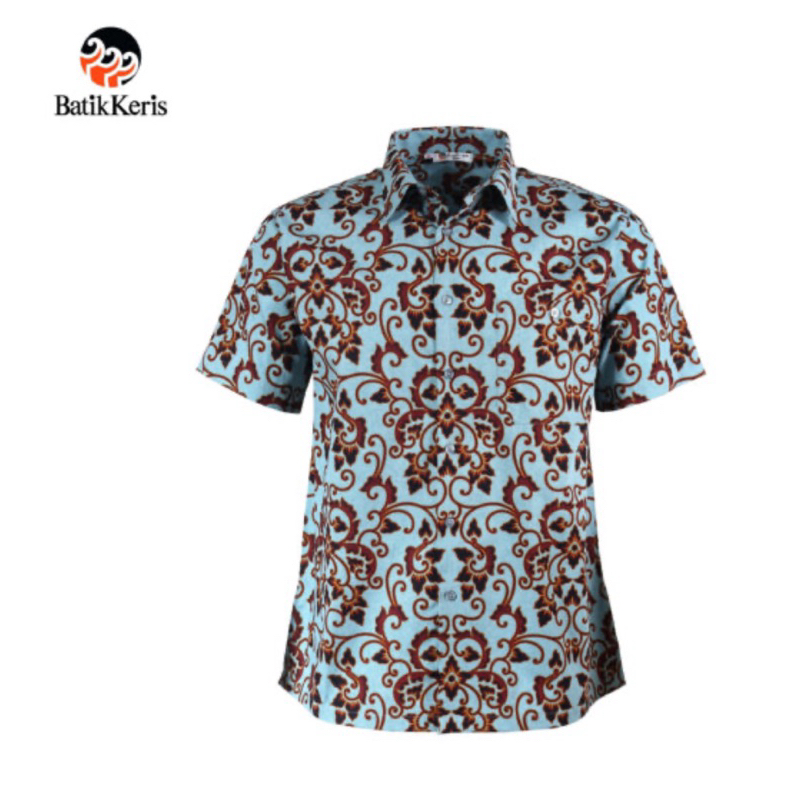 Batik Keris Original Kemeja Pria Lengan Pendek