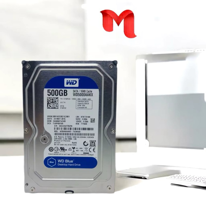 Hardisk PC 500GB WD Blue - Sevdisk Internal Sata 3.5 Baru Promo Hardisk 500GB For PC CPU COMPUTER