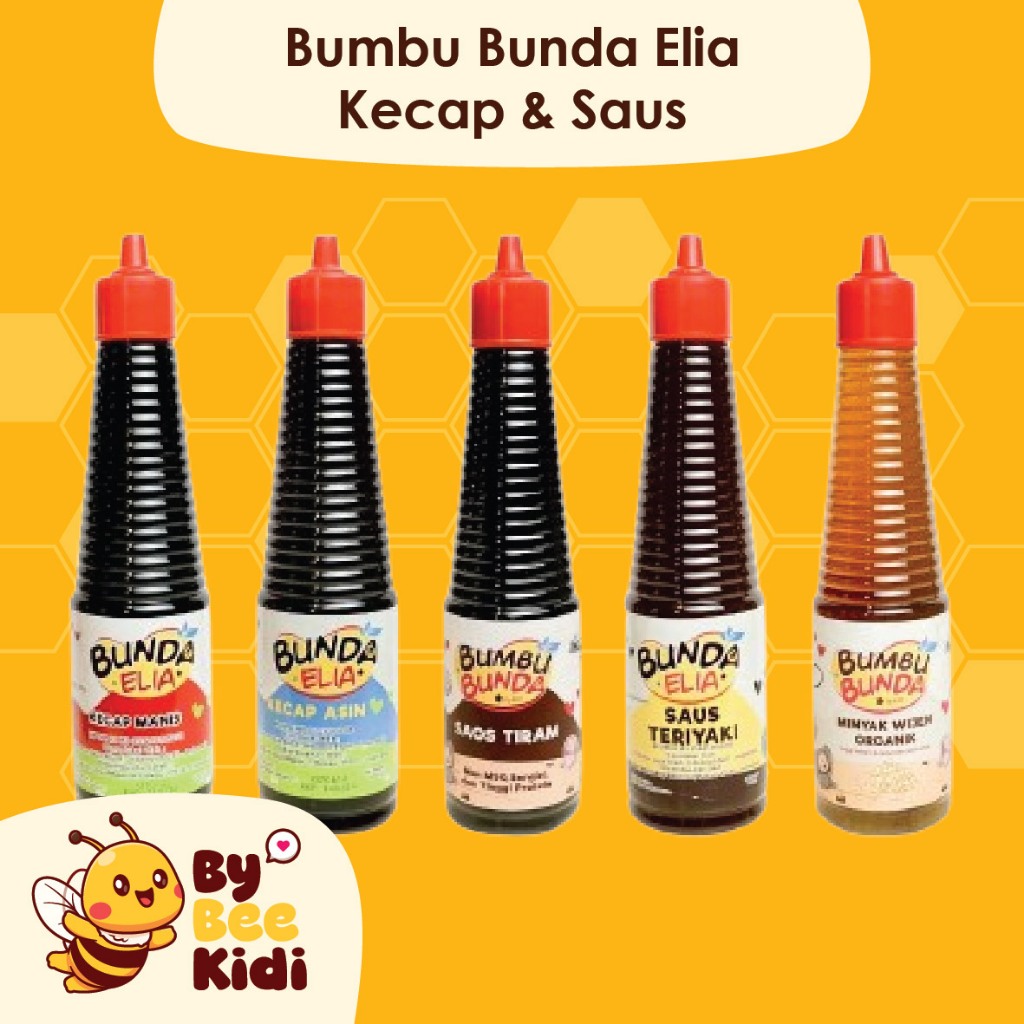 

Bumbu Bunda Kecap Manis/Kecap Asin/Saus Tiram/Saus Teriyaki/Minyak Wijen Organik Non MSG Non Pengawet Bumbu MPASI Bayi