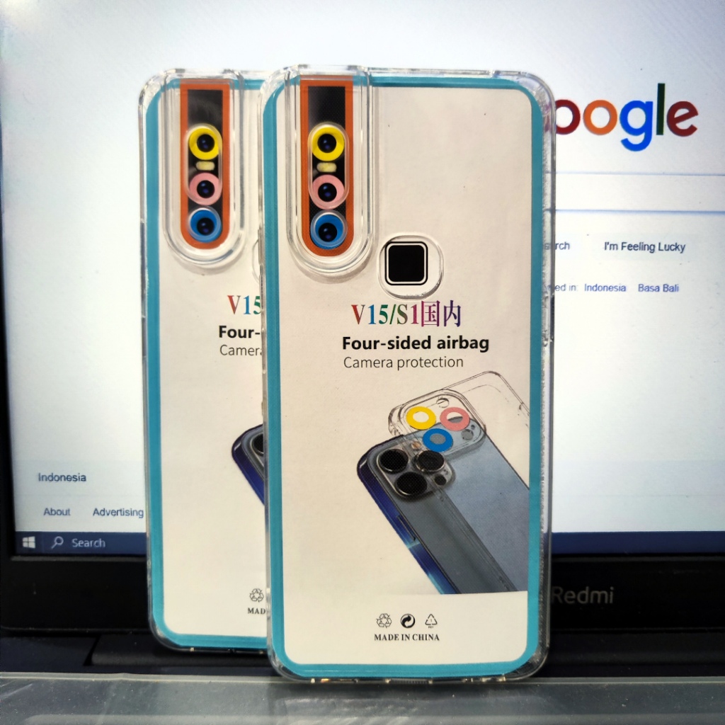 Softcase Airbag Vivo V15, Vivo V15 Pro, Vivo Y19 silikon tebal bening protection