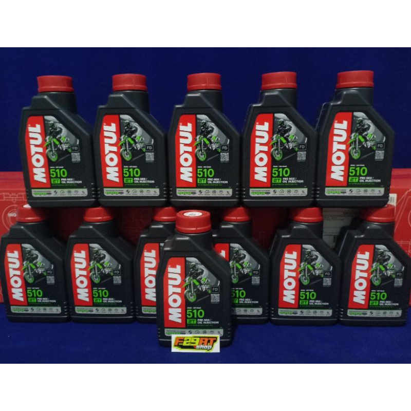 Oli Samping Motul 510 Powerlube 2T 1L Ori Oli Samping 2T Motul
