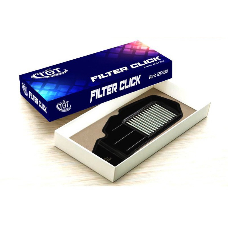 HYBRID Filter AIR Udara Proper Racing Line Vario 125-150 Led Old HYBRID FILTER AIR Vario 125 Led New