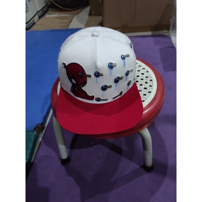 Topi Snapback Marvel Deadpool Original official