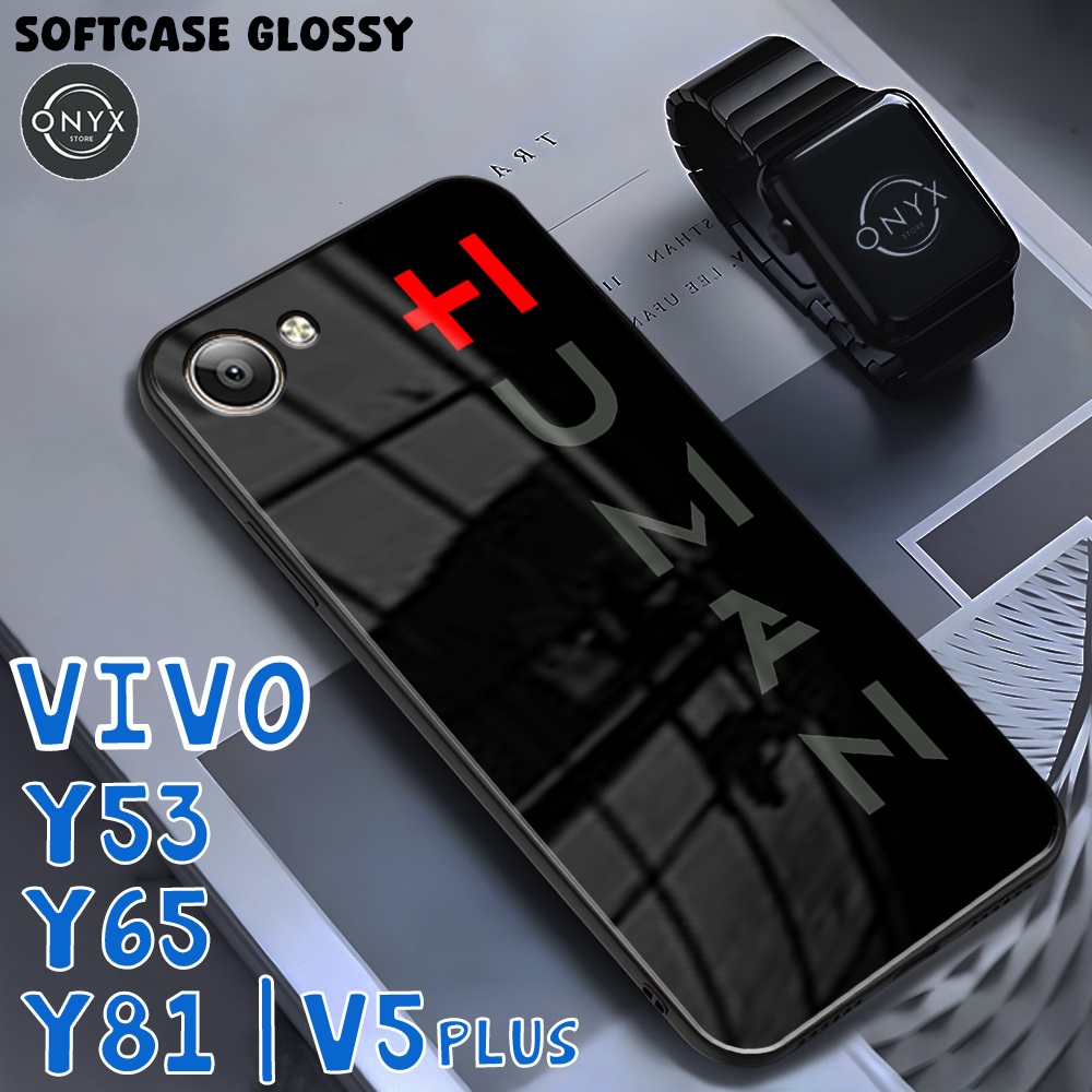 [AA03] Softcase VIVO Y53 | Y65 | Y81 | V5 PLUS | TEXT | Kesing Vivo Murah | Case Kilau Glossy Vivo Y