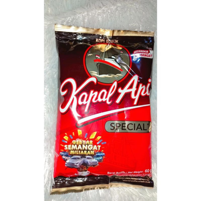 

KOPI HITAM BUBUK KAPAL API TANPA GULA SPECIAL 60G