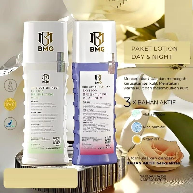 BMG Lotion Brightening Platinum / Lotion Brightening Day Original
