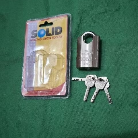 Gembok Jaket 40mm pendek SOLID gembok rantai pagar rumah