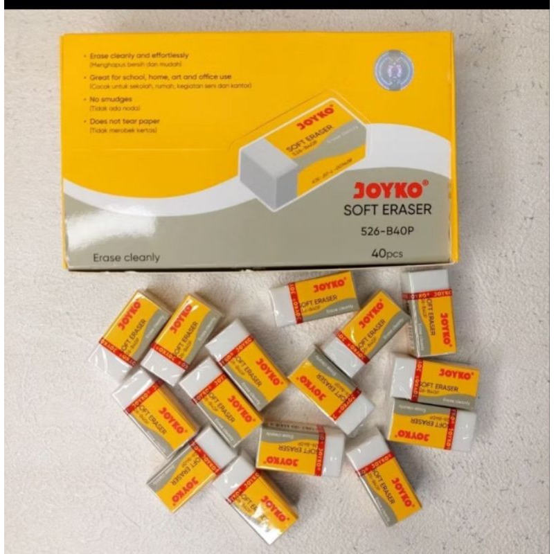 

Penghapus mini Joyko 526-b40/per pak