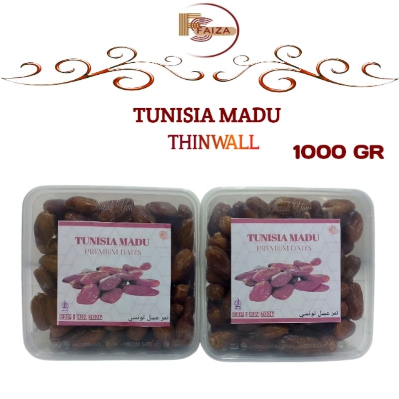 

Kurma Tunisia Madu Palm'frutt 1 Kg Kemasan Thinwall