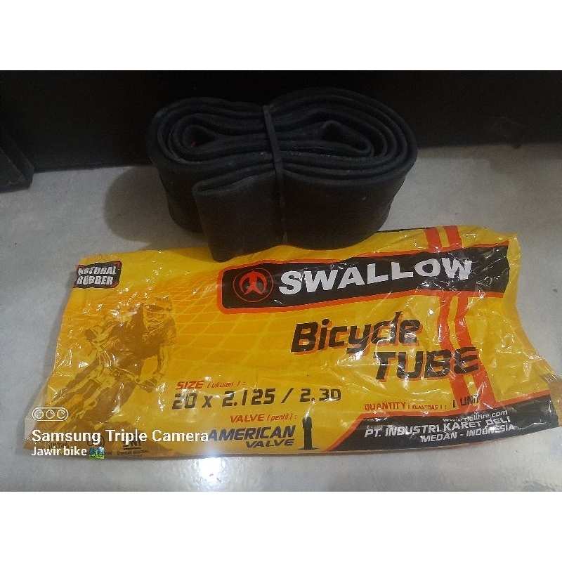 Ban Dalam Sepeda 20 x 2.125 / 2.30 SWALLOW