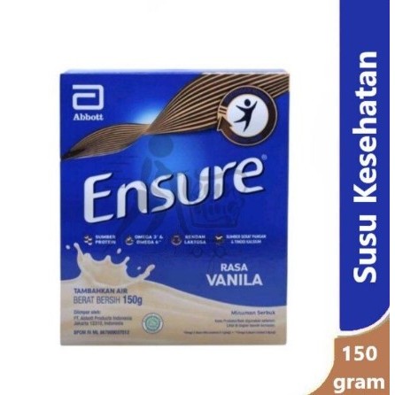 

PROMO MENARIK!!! ENSURE GOLD 150 gr Rasa Vanila / Susu Nutrisi Dewasa