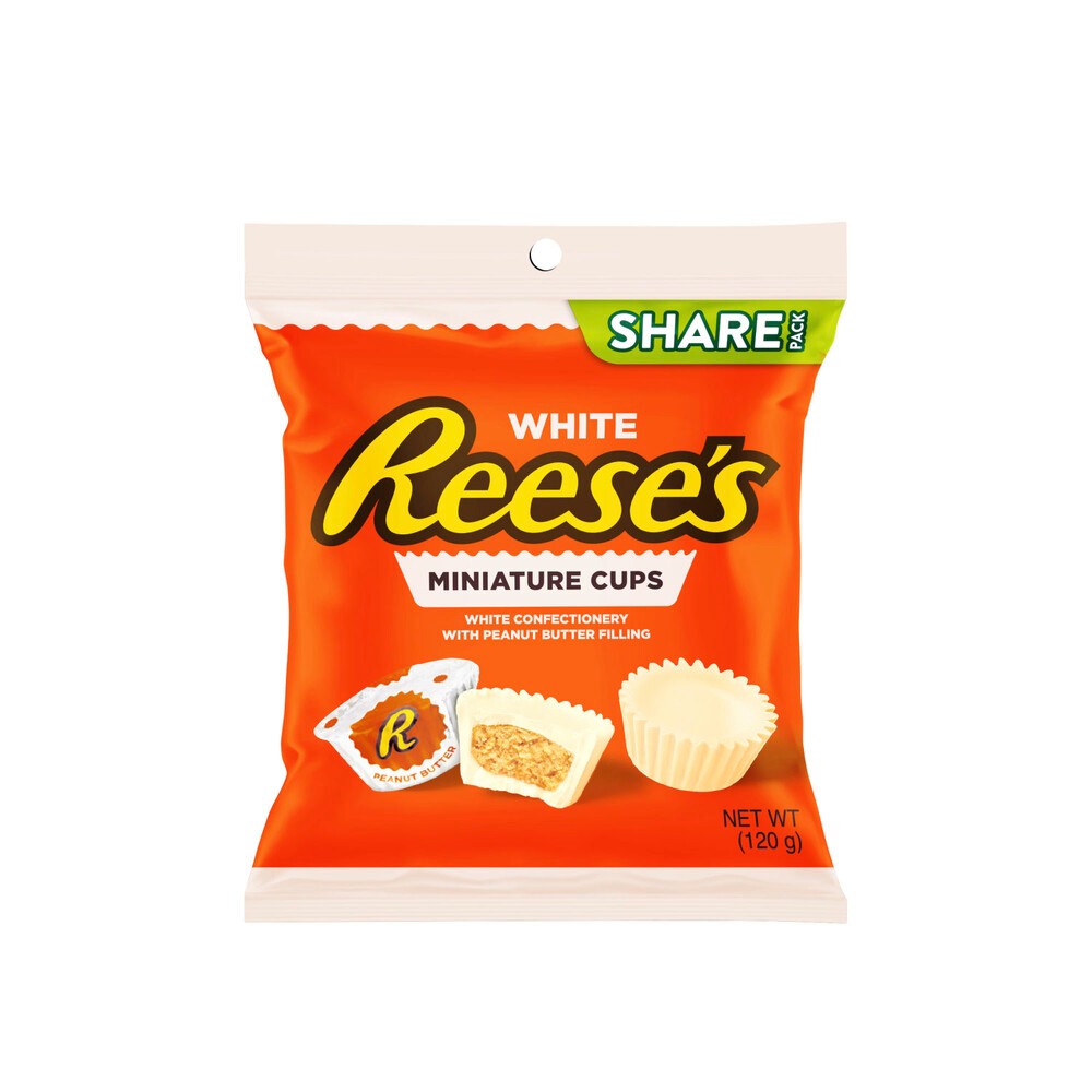

Reese's White Miniatures | 120GRAM Australia