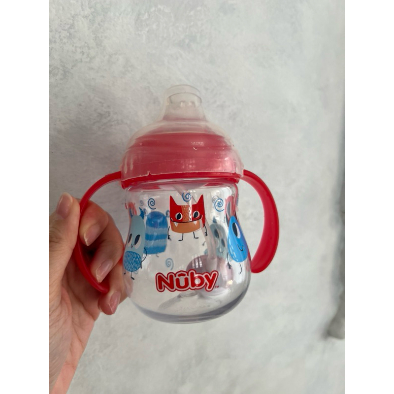 nuby training spout sippy cup botol anak preloved