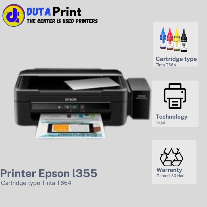 Printer Epson L355 scan copy wifi