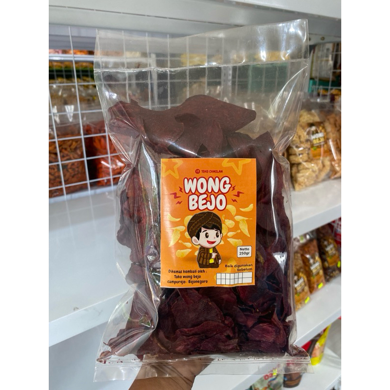 

kripik Telo ungu 250 gr
