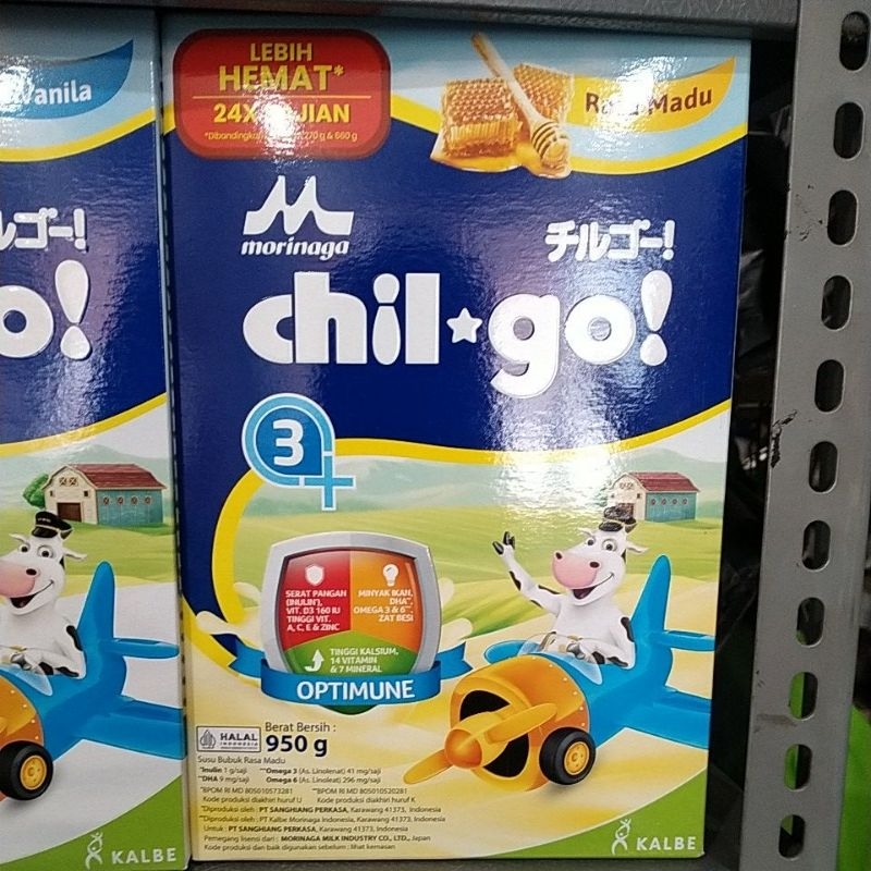 

PROMO!! CHIL GO 3+ MADU 950gr