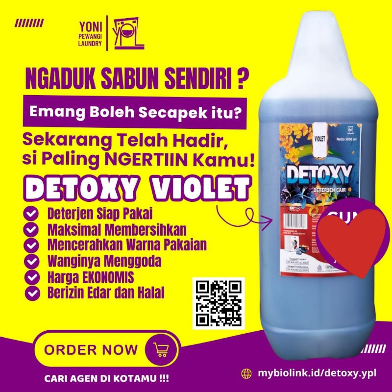 DETERGEN DETOXY VIOLET by YpL