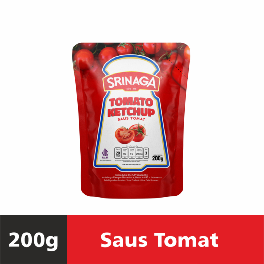 

Srinaga Saus Tomato Ketchup 200gr